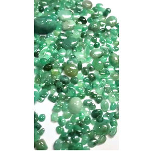 595ชิ้นสีเขียวมรกตสีเขียวธรรมชาติทรงกลม4มม. ถึง8มม. 305 CTS Lot iroc ขายพลอยคุณภาพปานกลาง CAB เรา $65สำหรับทุกคน - Product Image 4