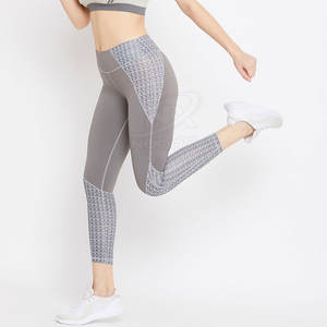 Legging personnalisé pour femme en Spandex/Polyester, motif uni, taille mi-haute, respirant, séchage rapide, léger, vente en gros, dernière collection - Product Image 5