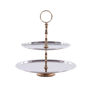 Support à gâteau brillant idéal pour la décoration intérieure Design hautement fini pour mariage et fête décoration de Table outils à gâteau - Product Image 1