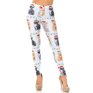 2024 última llegada mallas de cintura alta para mujer logotipo personalizado seda Fitness Yoga desgaste para gimnasio estilo Casual - Product Image 4