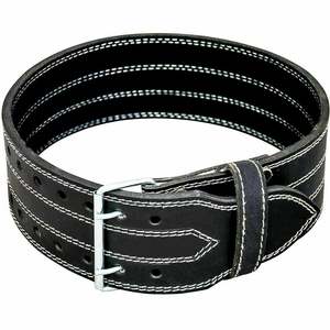 Ceinture de puissance en cuir de vache véritable de qualité supérieure avec boucle à rouleaux en acier, ceinture de puissance en cuir épaisse de 13 mm, très résistante - Product Image 5