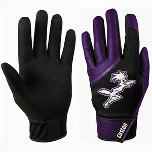 Gants de baseball en gros personnalisés en vrac, sans humidité, ajustement flexible, traction optimale, forme de contour optimale, gants de frappe de baseball robustes - Product Image 4
