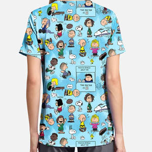 Tenues médicales unisexes de qualité supérieure pour médecins et infirmières, ensembles de blouses d'hôpital en toile, séchage rapide, respirantes, logo personnalisé - Product Image 4