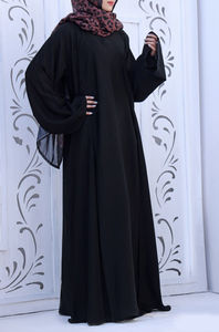 Nouvelle collection 2025 : Abaya musulmane décontractée et moderne de haute qualité, anti-UV, respirante, légère, séchage rapide, en polyester/coton, toutes tailles - Product Image 2