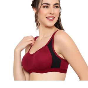 Soutien-gorge de sport noir respirant et confortable pour femmes sur mesure Fitness Wear XS Size Hot Selling OEM Front Logo Position - Product Image 3