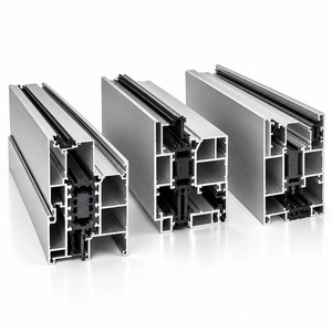 Perfiles de Extrusión de Aluminio Arquitectónicos para Ventanas, Puertas, Muros Cortina, Sistemas de Fachada y Aplicaciones de Construcción, Elegantes - Product Image 6