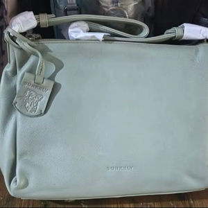 Bolso de Mano Ecológico de Cuero de Grano de Vaca para Accesorios - Product Image 1