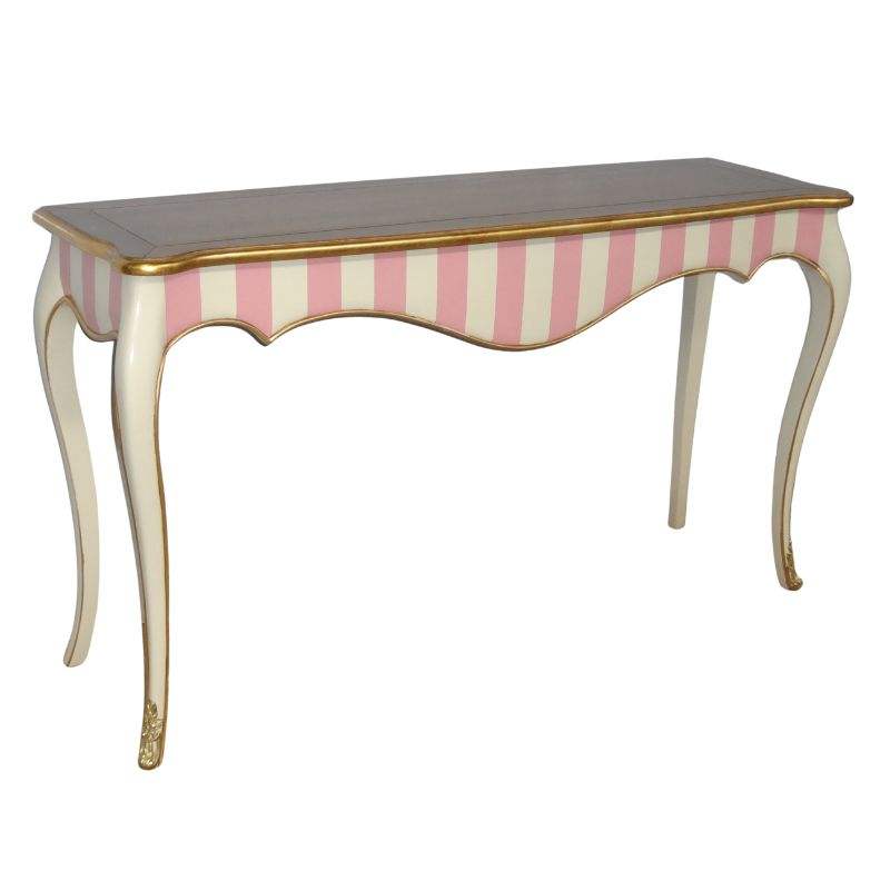 โบราณสีขาว + ชมพู + ใบไม้ทอง + คราบไม้