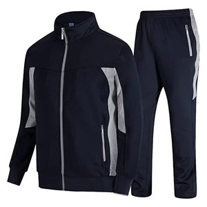 Vêtements de sport personnalisés mention mi épissé O cou Jogging impression décontracté hommes survêtements pas cher prix été survêtement ensembles - Product Image 4