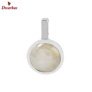 Classics 925 Sterling Silver Rainbow Moon Gemstone <b>Pendant</b> Necklace Bezel Setting Fashionable Religious Jewelry for Parties - Product Image 1