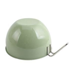 ทำความสะอาดง่ายหัวเทและเครื่องหมายวัดชามผสมสเตนเลสที่มีด้ามจับ - Product Image 5