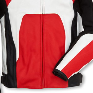 Veste en cuir de vachette de course automobile sur mesure de haute qualité pour hommes meilleur Design Original moto course en cuir respirant coupe-vent - Product Image 5