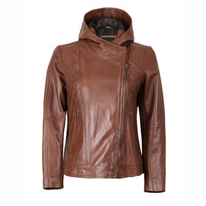 Streetwear Fashion <b>Women</b> Leather Jacket Plus Size <b>Women</b> Leather Jacket For Online Sale in Reasonable pirce - Product Image 6