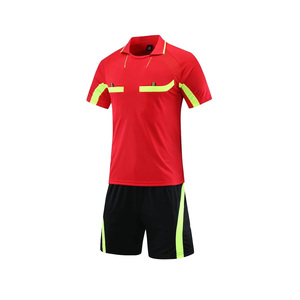 Uniformes de fútbol personalizados unisex para adultos al por mayor, servicio OEM, uniformes sin mangas transpirables de secado rápido con cuello en V de poliéster alto - Product Image 3