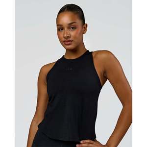<b>Women's</b> Breathable Knit <b>Tank</b> <b>Top</b>-<b>Black</b> One Size Casual Yoga Gym Camisole - Product Image 1