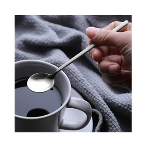 Cuchara de té de acero inoxidable, cuchara medidora de café de 9 piezas, al mejor precio - Product Image 1