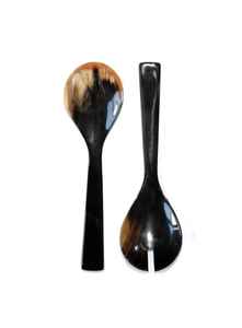 ช้อนเขาควายธรรมชาติคุณภาพสูงหินซามิอาเกตสำหรับชาและกาแฟสำหรับบ้านและร้านอาหารโรงแรมเป็นมิตร - Product Image 4