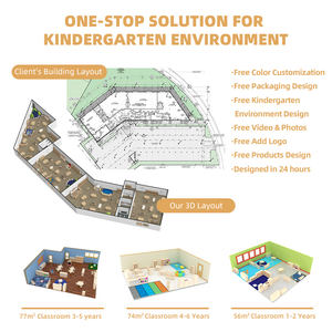 Cunas <span class=keywords><strong>Montessori</strong></span> de Madera <span class=keywords><strong>para</strong></span> la Primera Infancia, Preescolar, Jardín de Infancia, Aula, con Muebles Resistentes y Seguros <span class=keywords><strong>para</strong></span> Dormir a los Bebés - Product Image 4