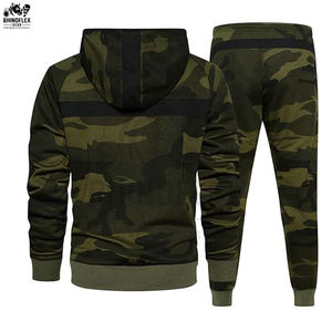Oem Comfortable Sweat High Quality <b>Camouflage</b> Pullover Tracksuit Cotton Tracksuits For Men Stylish <b>Camouflage</b> Pullover Tracksuit - Product Image 4