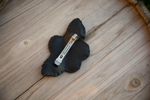 Pasador étnico con cuentas a mano, pinza para el cabello indígena, accesorio para el cabello Maya, producto con cuentas, pasador hecho a mano, hecho indígena - Product Image 2