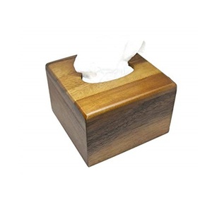 Servilletero de madera hecho a mano de alta calidad, soporte plegable de diseño moderno, accesorio de forma cuadrada para el hogar y el hotel, uso en el hogar y el restaurante - Product Image 1