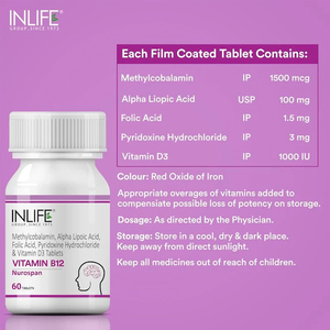 Suplemento de bienestar general para adultos de alta calidad 1500mcg vitamina B12 y 100mg ALA buen precio vitaminas - Product Image 3