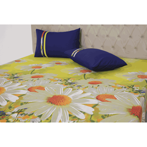 Ensemble de couette King Size Vibrant Blooms pour ajouter une touche de couleur et de style à votre chambre - Product Image 3