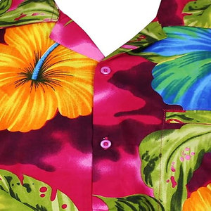 Chemise de plage personnalisée de haute qualité OEM pour hommes Chemises hawaïennes confortables avec logo personnalisé Chemise nouveau design pour hommes - Product Image 3