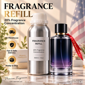 Aceite de Perfume para Hombre 1000ml, Colonia de Fragancia de Larga Duración (6+ Horas), Concentración de Fragancia del 20% 25% 35%, Stock a Granel en EE. UU. - Product Image 1