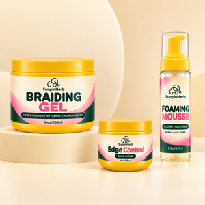Usine OEM ODM de produits capillaires pour cheveux 4C bouclés et crépus naturels, produits professionnels de salon, vente en gros, ensemble de soins capillaires personnalisé pour marque privée - Product Image 6