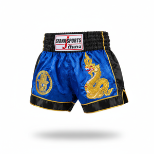Pantalones Cortos de Muay Thai y Kickboxing para Hombre, Duraderos, de Secado Rápido, Transpirables, con Diseño de Logotipo Personalizado para Entrenamiento de MMA, Boxeo y Fitness, Marca SFANA - Product Image 6