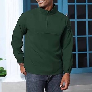 Conception personnalisée de la course en plein air Veste coupe-vent grande taille pour hommes Veste imperméable en polyester souple téléchargée par Dress Sports - Product Image 4