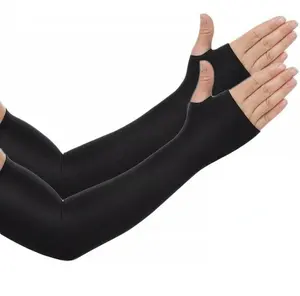 맞춤형 디자인 남성 여성 냉각 팔과 손 소매 사이클링 농구 UV 태양 보호