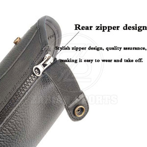 Premium Half <b>Leather</b> <b>Chaps</b> For <b>Men</b> And Women With Flexible Design Lightweight Half <b>Leather</b> <b>Chaps</b> With Breathable Panels - Product Image 5