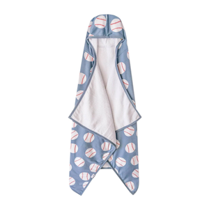 Custom Logo Printed Hooded Bath <b>Poncho</b> Soft Comfortable Sustainable Toddler Baby Bath <b>Towel</b> for Boys <b>Girls</b> Designed for Newborns - Product Image 3