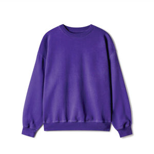 Sudadera de Hombre para Invierno, Estampada, Holgada, de Punto, con Cuello Redondo y Forro Polar - Product Image 5