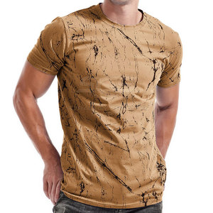 T-shirt pour homme en coton 100% de qualité supérieure, coupe ample et confortable, avec impression graphique moderne, en vente en ligne - Product Image 5