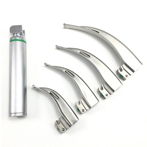 Ensemble de laryngoscopes manuels de haute qualité en 4 pièces, fabriqué sur mesure, excellent prix d'usine, certifié CE, classe II, 3 ans de garantie - Product Image 4