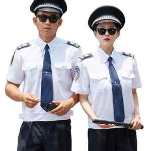 Conjunto de uniforme de guardia de seguridad para hombres, ropa de exterior personalizada de dos piezas, tela duradera, ajuste cómodo, proveedor de ropa de trabajo, venta al por mayor - Product Image 4