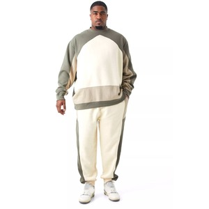 Men's Heavyweight Wind-Proof Sports Sweatshirts Plain Blank Casual Hoodies Crew Neck for Running Fitness Eco-Friendlytracksuit - Product Image 1