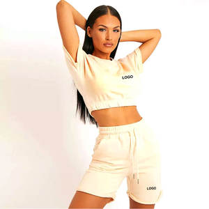 Latest Fashion Women's Casual Wear 2-Piece Sets New Color T Shirt and Active Summer <b>Shorts</b> Twin Ladies' Twin Wear - Product Image 5