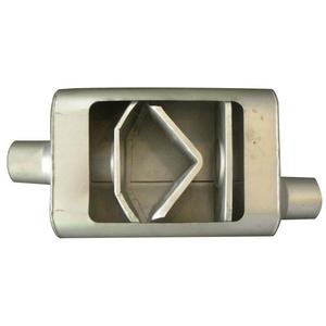 Silenciador de Escape Ovalado <span class=keywords><strong>Flowmaster</strong></span> de 4 y 9 Pulgadas, Tubería de Acero Inoxidable Aluminizado para Automóviles - Product Image 3