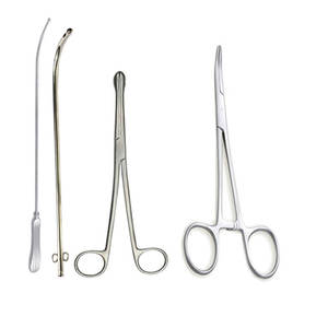 Juego de instrumentos quirúrgicos D & C Manual de uso hospitalario profesional, laparotomía quirúrgica de alta calidad de acero inoxidable alemán de 34 piezas - Product Image 4