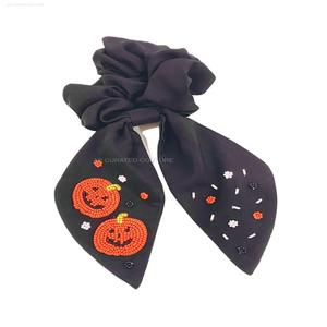 Taylor Swift inspirado personalizado semilla cuentas Scrunchies nuevo lanzamiento indio bordado a mano accesorios para el cabello clips - Product Image 5