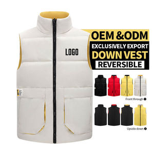 Nouveauté : Gilet matelassé sans manches décontracté et respirant pour homme et femme, idéal pour l'hiver, en polyester, avec option de logo personnalisé pour l'extérieur - Product Image 2
