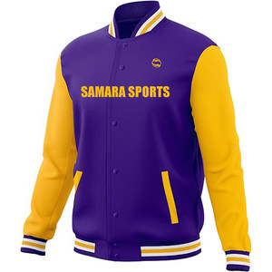 Chaqueta personalizada Lettermen con diseño único Material de plumón cómodo La mejor calidad y chaqueta para hombre - Product Image 2