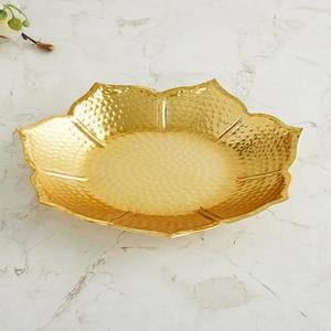 Tazón de servicio moderno para cocina, mesa decorativa de restaurante, Hotel, casa, Color Cobre, forma redonda, cuencos de frutas secas - Product Image 2