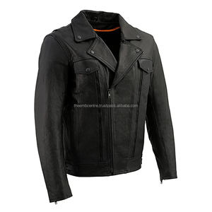 Chaquetas de cuero para hombre de Otoño Invierno 2025, cómodas y a la moda, nuevo estilo de diseño, chaqueta a precio de venta al por mayor para hombre - Product Image 1