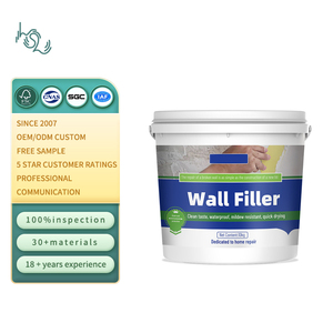 Pasta de reparación de pared impermeable y antimoho, relleno de grietas de pared blanca a base de agua <span class=keywords><strong>para</strong></span> grietas y agujeros de pared - Product Image 1
