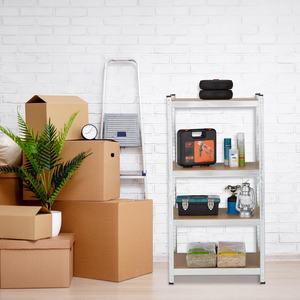 Étagères industrielles réglables sans boulons en acier galvanisé à 5 niveaux, protection contre la corrosion, design gain <span class=keywords><strong>de</strong></span> place, montage <span class=keywords><strong>au</strong></span> sol - Product Image 1